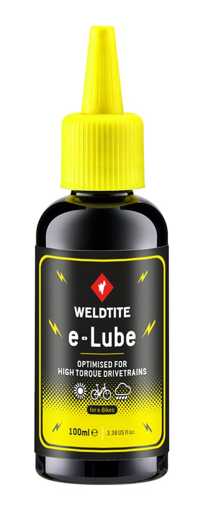 Olej do układów napędowych e-bike WELDTITE e-Lube 100ml (warunki suche i mokre) (NEW)