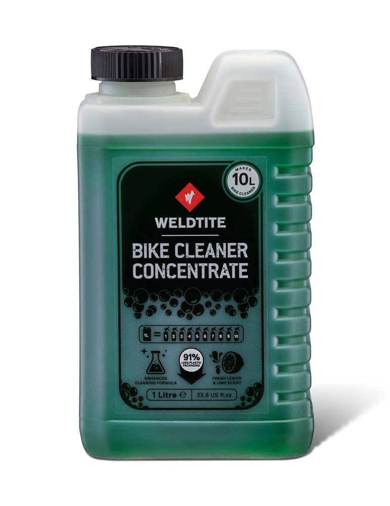 Koncentrat do mycia roweru WELDTITE BIKE CLEANER CONCENTRATE LIME 1L (NEW)