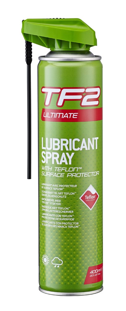 Smar rowerowy w sprayu WELDTITE TF2 ULTIMATE SMART SPRAY WITH TEFLON™ 400ml, Z Aplikatorem (NEW)
