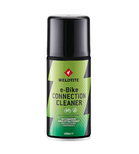 Płyn do mycia i ochrony elektryczynych komponentów w e-bike WELDTITE E-BIKE CONNECTION CLEANER SPRAY 150ml (NEW).