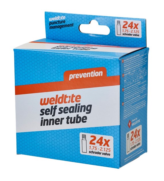 Dętka z płynem antyprzebiciowym WELDTITE Self Sealing Inner Tube 24  x 1.75 - 2.125 Schrader (DWZ)