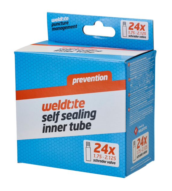 Dętka z płynem antyprzebiciowym WELDTITE Self Sealing Inner Tube 24  x 1.75 - 2.125 Schrader (DWZ)