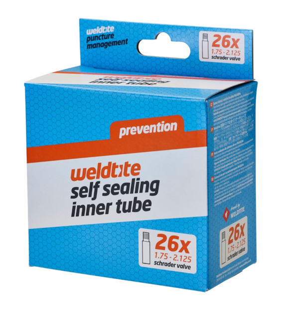 Dętka z płynem antyprzebiciowym WELDTITE Self Sealing Inner Tube 26  x 1.75 - 2.125 Schrader (NEW).
