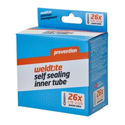 Dętka z płynem antyprzebiciowym WELDTITE Self Sealing Inner Tube 26  x 1.50 - 2.10 Presta