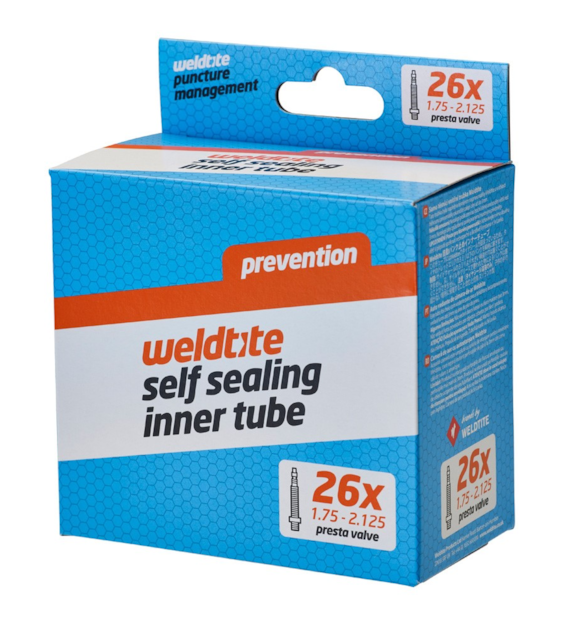 Dętka z płynem antyprzebiciowym WELDTITE Self Sealing Inner Tube 26  x 1.50 - 2.10 Presta (DWZ)