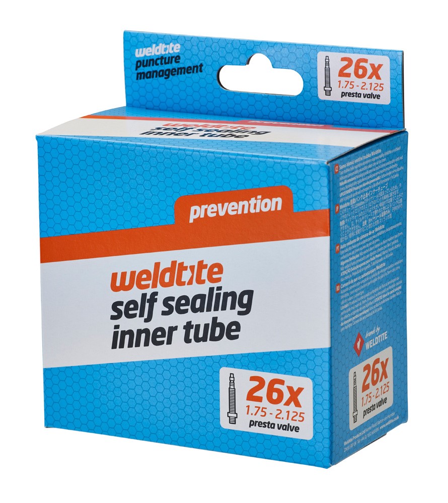 Dętka z płynem antyprzebiciowym WELDTITE Self Sealing Inner Tube 26  x 1.50 - 2.10 Presta (DWZ)