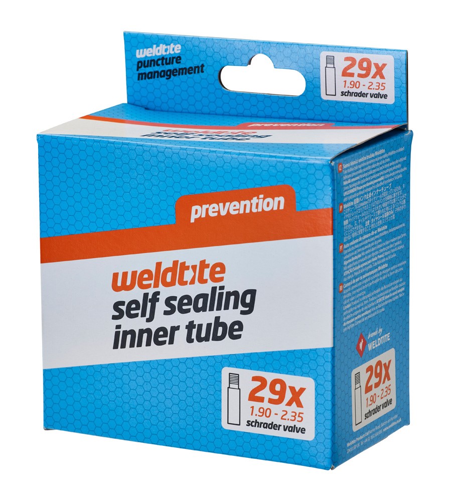 Dętka z płynem antyprzebiciowym WELDTITE Self Sealing Inner Tube 29  x 1.90 - 2.35 Schrader (NEW)