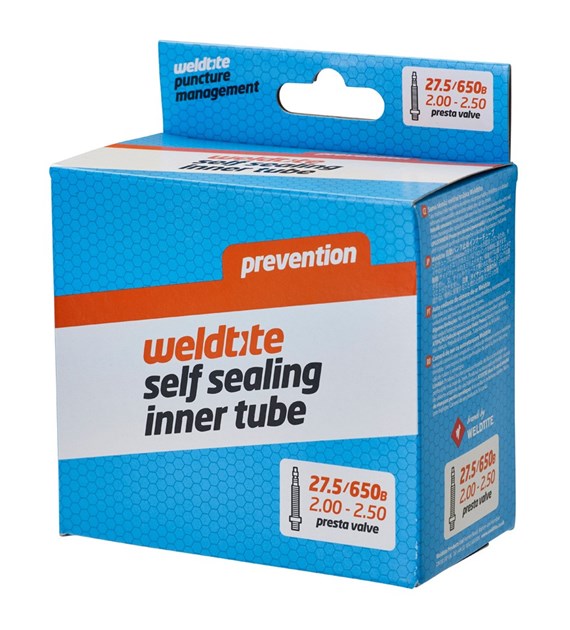Dętka z płynem antyprzebiciowym WELDTITE Self Sealing Inner Tube 27.5 /650B x 2.00 - 2.50 Presta (NEW)
