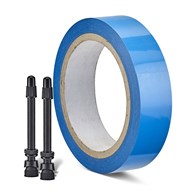 Zestaw WELDTITE Tubeless Tape and Valves Kit - MTB (Taśma + 2x Zawór 55mm Presta) (NEW)