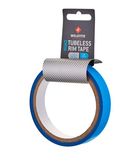 Taśma do obręczy WELDTITE TUBELESS RIM TAPE - ROAD, 19mm x 10m (NEW)