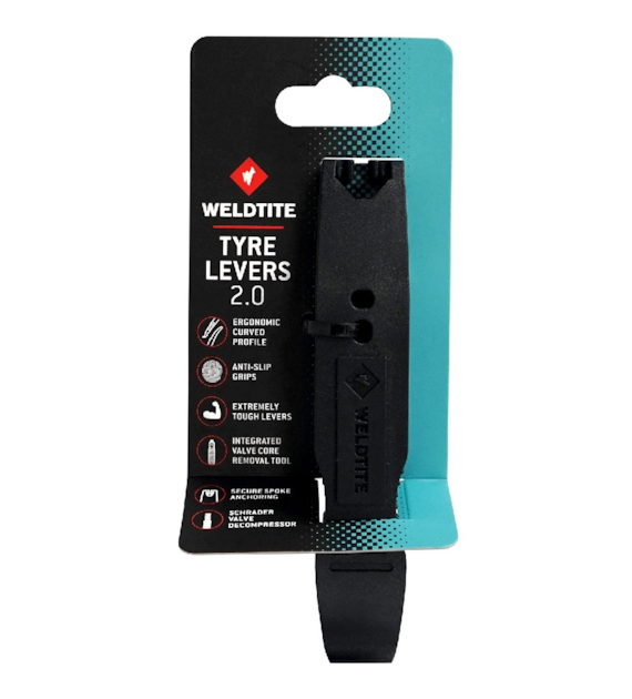 Łyżki do opon WELDTITE Tyre Levers 2.0, 130mm, Zestaw 2szt. (NEW)