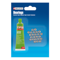 Smar litowy WELDTITE TF2 All Purpose Lithium Grease Tube 40g + Kulki łożyskowe 24 szt. (NEW)