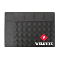Mata serwisowa WELDTITE RUBBER WORKSHOP MAT WITH MAGNET, Gumowa z magnesem, Wymiary 33.5 x 23.5  x 0.5cm (NEW)