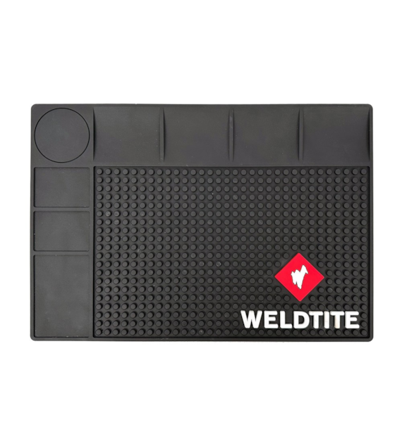 Mata serwisowa WELDTITE RUBBER WORKSHOP MAT WITH MAGNET, Gumowa z magnesem, Wymiary 33.5 x 23.5  x 0.5cm (NEW)