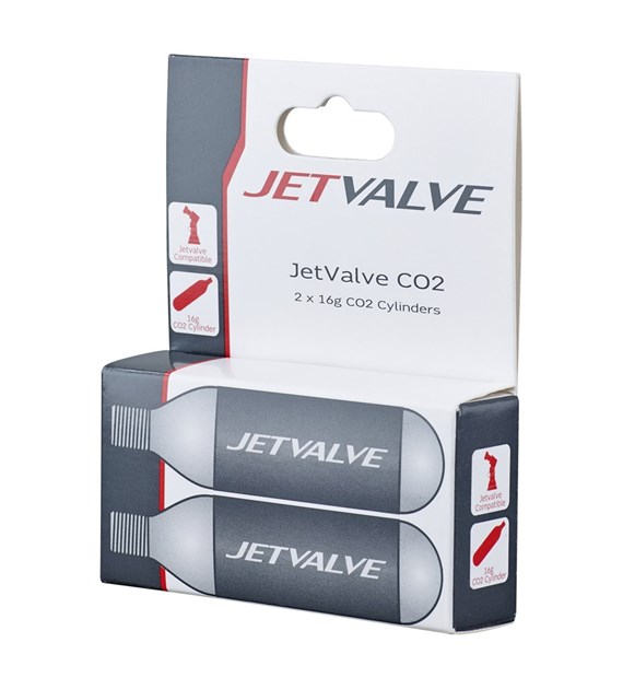 Nabój gazowy WELDTITE Jetvalve 2 x CO2 Cylinders (16g), Zestaw 2szt. (NEW)
