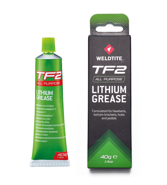 Smar litowy WELDTITE TF2 All Purpose Lithium Grease Tube 40g (Stery, Suporty, Piasty, Pedały), Pudełko (NEW)