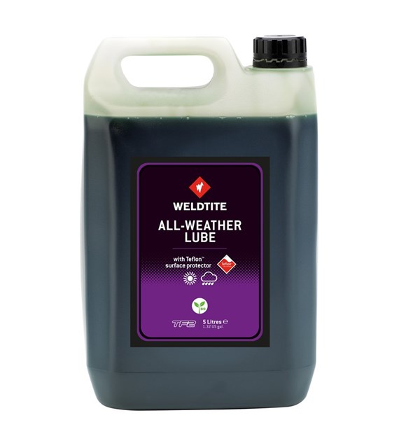 Olej do łańcucha WELDTITE ALL-WEATHER LUBE WITH TEFLON™ 5L (warunki suche i mokre) (NEW)
