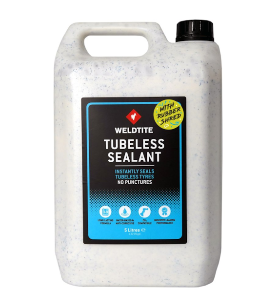 Mleczko do opon tubeless WELDTITE TUBELESS SEALANT 5L (NEW)