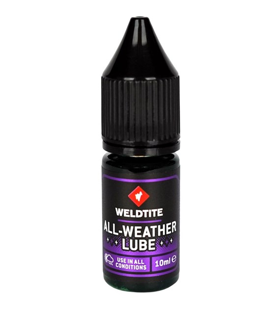 Olej do łańcucha WELDTITE ALL-WEATHER LUBE 10ml (warunki suche i mokre) (NEW 2025)