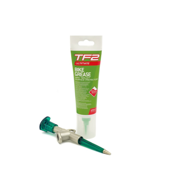 Smar WELDTITE TF2 All Purpose Bike Grease with Teflon™ 125ml & Grease Gun, Zestaw z pistoletem (NEW)
